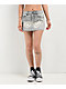 Ed Hardy Cross Denim Cutoff Mini Skirt - Thumbnail image 1 of 6