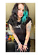 Ed Hardy Cross Heart Cap Sleeve Black T-Shirt - Thumbnail image 5 of 5