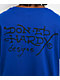 Ed Hardy Cross Heart French Blue & White 2fer Long Sleeve T-Shirt - Thumbnail image 4 of 7