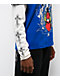 Ed Hardy Cross Heart French Blue & White 2fer Long Sleeve T-Shirt - Thumbnail image 6 of 7