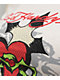 Ed Hardy Cross Heart Ivory Crop T-Shirt - Thumbnail image 3 of 4