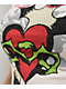 Ed Hardy Cross Heart Ivory Crop T-Shirt - Thumbnail image 4 of 4