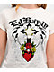 Ed Hardy Cross Heart Ivory T-Shirt - Thumbnail image 3 of 4