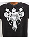 Ed Hardy Cross Skull Black Wash Crop T-Shirt - Thumbnail image 3 of 4