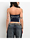 Ed Hardy Cross Wings Blue Tube Top - Thumbnail image 2 of 4