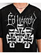 Ed Hardy Crosses Black Crop Football Jersey - Thumbnail image 3 of 4