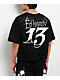 Ed Hardy Crosses Black Crop Football Jersey - Thumbnail image 2 of 4