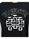 Ed Hardy Crosses Black Crop T-Shirt - Thumbnail image 3 of 7