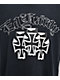 Ed Hardy Crosses Rhinestone Black 2fer Long Sleeve T-Shirt - Thumbnail image 3 of 6