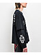Ed Hardy Crosses Rhinestone Black 2fer Long Sleeve T-Shirt - Thumbnail image 5 of 6
