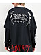 Ed Hardy Crosses Rhinestone Black 2fer Long Sleeve T-Shirt - Thumbnail image 2 of 6