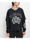 Ed Hardy Crosses Rhinestone Black 2fer Long Sleeve T-Shirt - Thumbnail image 1 of 6