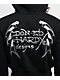 Ed Hardy Crosses Rhinestone Black Crop Zip Hoodie - Thumbnail image 2 of 5