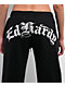 Ed Hardy Crosses Rhinestone Black Wide Leg Sweatpants - Thumbnail image 3 of 6