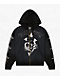 Ed Hardy Crosses Sunfade Black Zip Hoodie - Thumbnail image 6 of 7
