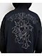 Ed Hardy Crosses Sunfade Black Zip Hoodie - Thumbnail image 4 of 7