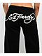 Ed Hardy Dagger Heart Black Wide Leg Sweatpants - Thumbnail image 6 of 8