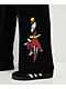 Ed Hardy Dagger Heart Black Wide Leg Sweatpants - Thumbnail image 8 of 8