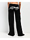 Ed Hardy Dagger Heart Black Wide Leg Sweatpants - Thumbnail image 2 of 2