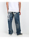 Ed Hardy Death & Glory Blue Jeans - Thumbnail image 2 of 7