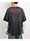 Ed Hardy Devil Bike Black & White 2fer Long Sleeve T-Shirt - Thumbnail image 2 of 6
