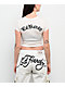 Ed Hardy Devil Panther Ivory Crop T-Shirt - Thumbnail image 2 of 4