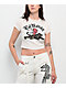 Ed Hardy Devil Panther Ivory Crop T-Shirt - Thumbnail image 1 of 4