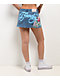 Ed Hardy Diamond Flower Blue Denim Cutoff Mini Skirt - Thumbnail image 1 of 9