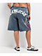 Ed Hardy Diamond Flower Light Wash Jean Shorts - Thumbnail image 3 of 17