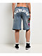 Ed Hardy Diamond Flower Light Wash Jean Shorts - Thumbnail image 2 of 17