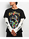 Ed Hardy Dragon Black & Cream 2fer Long Sleeve T-Shirt - Thumbnail image 1 of 6