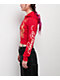 Ed Hardy Dragon Cherry Red Crop Zip Hoodie - Thumbnail image 5 of 5