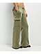 Ed Hardy Dragon Dagger Olive Cargo Sweatpants - Thumbnail image 6 of 9