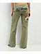 Ed Hardy Dragon Dagger Olive Cargo Sweatpants - Thumbnail image 1 of 9