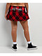 Ed Hardy Dragon Red Plaid Skirt - Thumbnail image 4 of 6