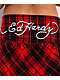 Ed Hardy Dragon Red Plaid Skirt - Thumbnail image 6 of 6