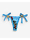 Ed Hardy Dragon Rhinestone Blue High Leg Bikini Bottom - Thumbnail image 5 of 6