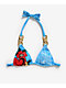 Ed Hardy Dragon Rhinestone Blue Triangle Bikini Top - Thumbnail image 7 of 7