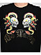 Ed Hardy Dragon Skull Black Thermal Long Sleeve T-Shirt - Thumbnail image 2 of 4