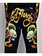 Ed Hardy Dragon Skull Raw Denim Baggy Jeans - Thumbnail image 3 of 6