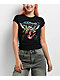 Ed Hardy Dragon Wings Black Crop T-Shirt - Thumbnail image 1 of 3