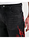 Ed Hardy Dragons Black Wash Baggy Jeans - Thumbnail image 6 of 8