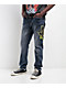 Ed Hardy Eagle Snake Slim Straight Y2K Med Blue Denim Jeans - Thumbnail image 1 of 6