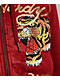 Ed Hardy Eagle Tiger Red Crop Zip Hoodie - Thumbnail image 4 of 9