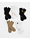 Ed Hardy Embroidered Tiger 5 Pack Mid Crew Socks - Thumbnail image 1 of 2