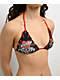 Ed Hardy Eternal Love Rhinestone Black Triangle Bikini Top - Thumbnail image 3 of 8