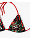 Ed Hardy Eternal Love Rhinestone Black Triangle Bikini Top - Thumbnail image 7 of 8
