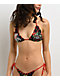 Ed Hardy Eternal Love Rhinestone Black Triangle Bikini Top - Thumbnail image 1 of 8
