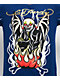 Ed Hardy Fire Lord French Blue Thermal Long Sleeve T-Shirt - Thumbnail image 3 of 5