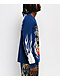 Ed Hardy Fire Lord French Blue Thermal Long Sleeve T-Shirt - Thumbnail image 4 of 5